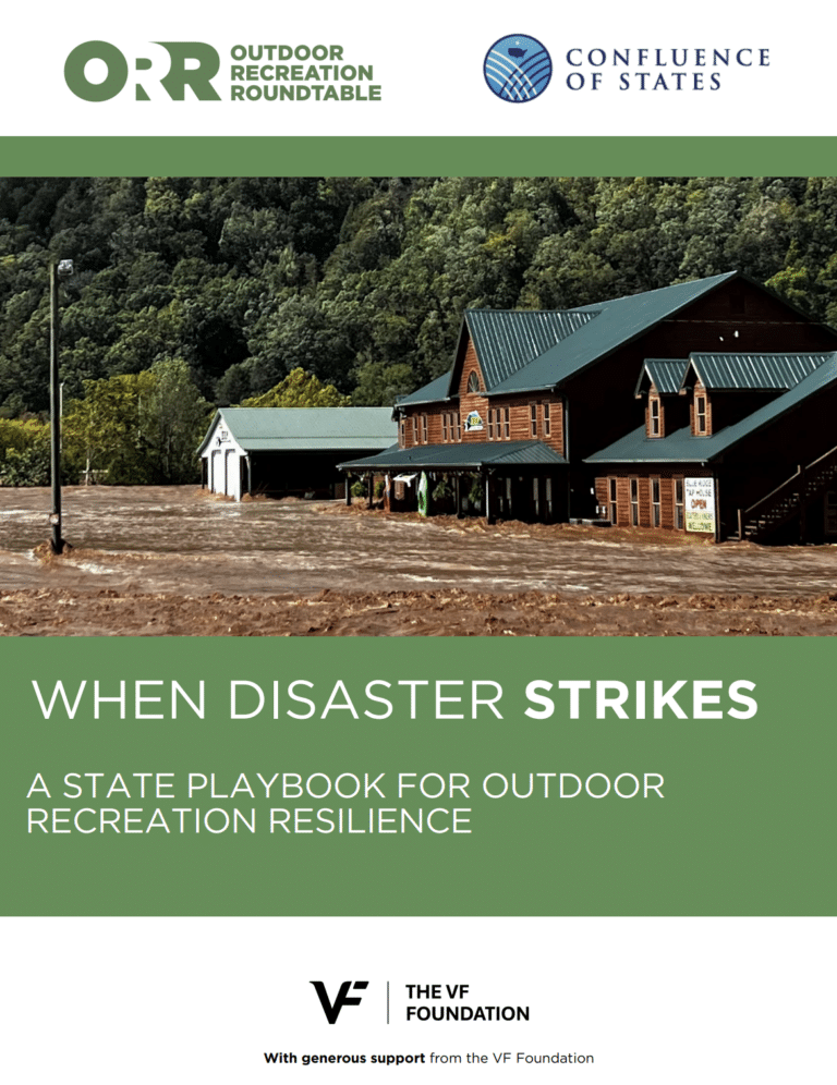 Outdoor Recreation Roundtable and Confluence of States Release First National Disaster Resilience Playbook for State Outdoor Recreation Leaders